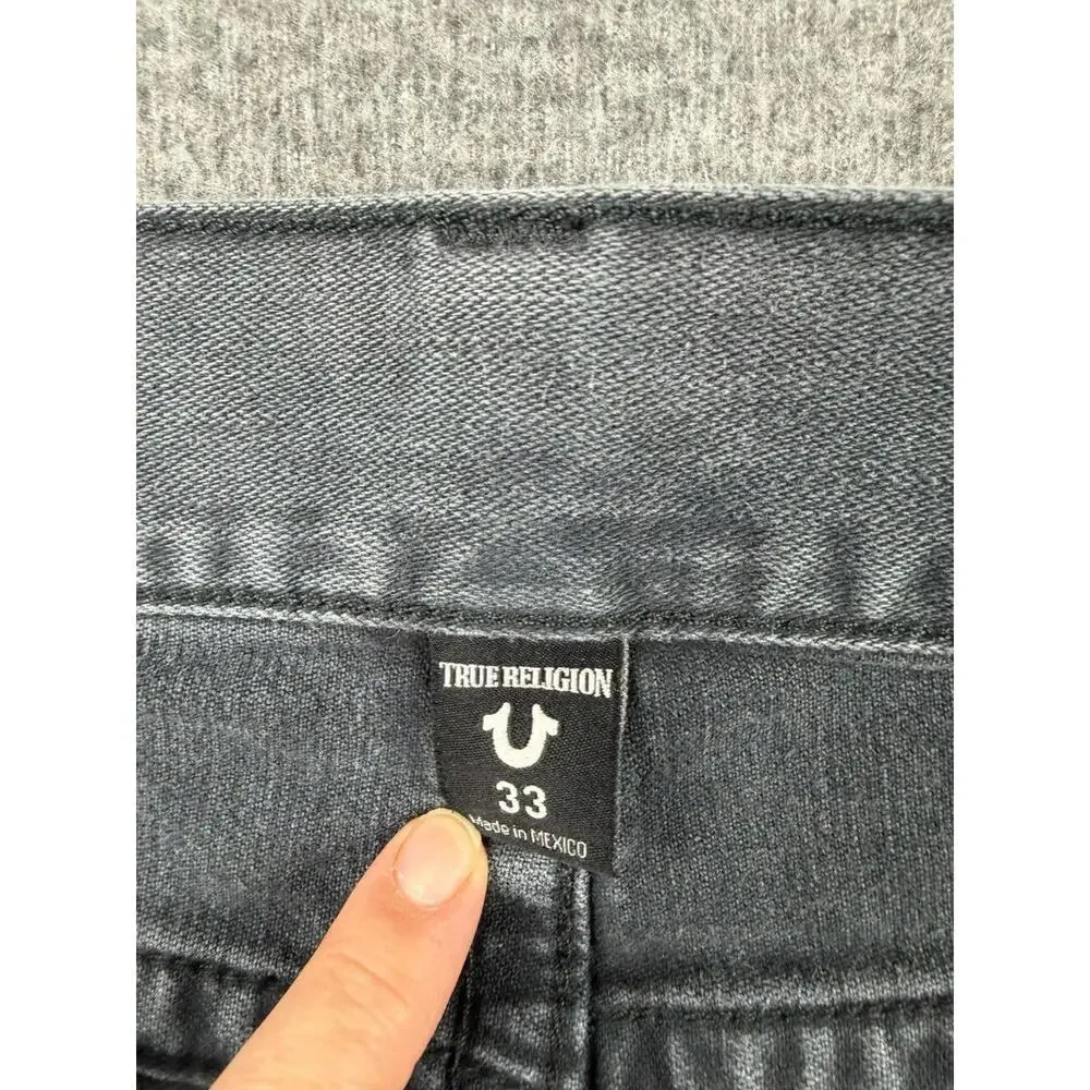True Religion Men's Grey‎ Jeans Size 33